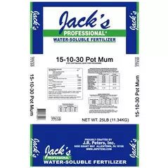 Jacks Prof Pot Mum 15-10-30 25Lb (80/Pl)