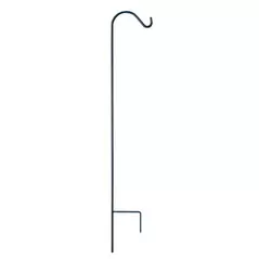 Panacea 5/8" Sheperds Hook 70" Single Black