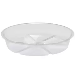 Bond 7" Clear Vinyl Saucer