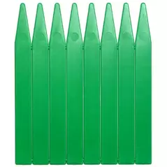 DPI 1000/6" Molded Plastic Labels Green