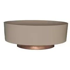 HC 8" Capri Bowl Artisan Taupe