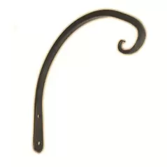 Hookery 8" Curved Hanger W/ Downturned Hook