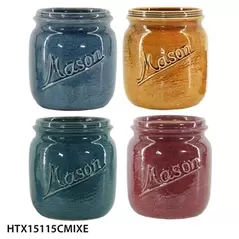 MCarr 16PC 5.1" Mason Tall Jar Set