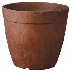 Artstone 10" Round Dolce Planter Rust