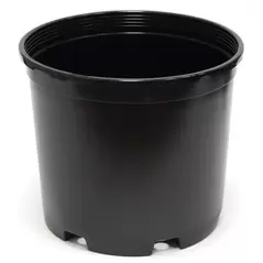 NS NS-1200 INJECTION MOLDED, TRADE SIZE TRUE 3 GALLON, 3 GALLON, BLACK 38/CS 36CS/TOWER (10-9/16"X9-1/2"), 3Gallon