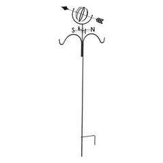 Panacea 78" Armillary Weathervane Shepherd Hook