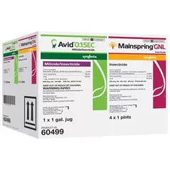 Syngenta Avid + Mainspring GNL Multipak AGENCY LTD QTY ( 1Gl Avid + 4 Pt Mainspring GNL )