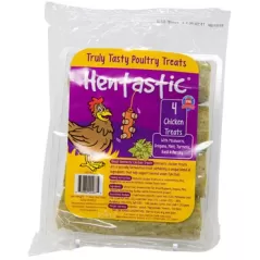 Unipet Hentastic Chicken Treats with Mealworm, Mint, Oregano, Basil, Parsley, Turmeric & Probiotics