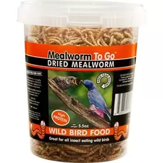 Unipet 5.5oz Mealworm To Go Tamper Proof Tub