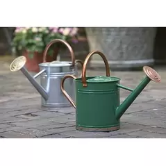 WSP Watering Can 1gal Hunter Green & Copper