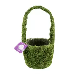 SuperMoss 4" Drop Deco Basket Vista Fresh Green