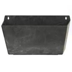 Artstone Ella 8.5" Wall Pot Black