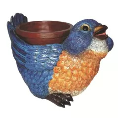 MCarr Blue Bird With Food Bowl