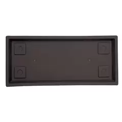 HC 24" Venetian Flower Box Tray Black
