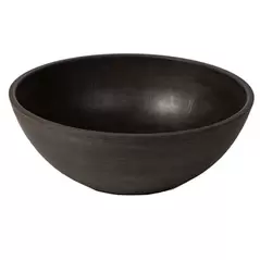 Algreen 10"x3.75" Bowl Planter Brown