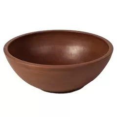 Algreen 10"x3.75" Bowl Planter Terra Cotta