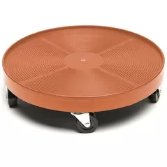 Devault 16" Plant Dolly No Hole Terra Cotta