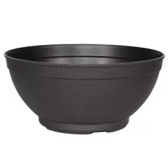 DILLEN 12.00 BUNDLED THATCH BOWL BLACK 25 PER CASE NON-PAINTED