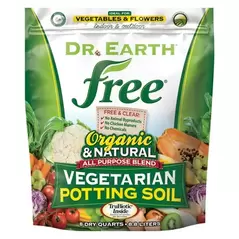 Dr Earth 8qt Free All Purpose Vegetarian Potting Soil