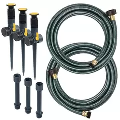 Melnor Sprinkler Kit With Hoses And Extension