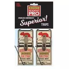 GONZO Rodent Pro Sure Strike Mouse 2pk