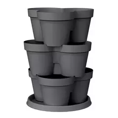 HC Terrace Planter Warm Gray