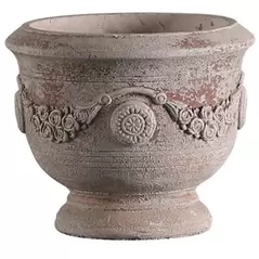 MCarr 6.1" Tall Mini Roman Urn Terra Cotta