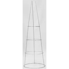 Midwest Wire Works 42" Heavy Duty Tomato Cage 4 Ring 3 Leg