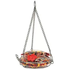 Natures Way 16oz Garden Top Fill Hummingbird Feeder Molten