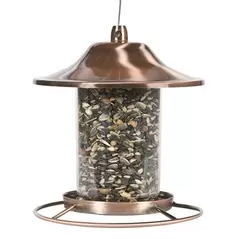 Perky Pet Panorama Copper Finish Feeder