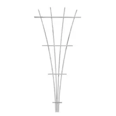 Panacea 72" Wood Fan Trellis White