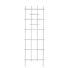 Panacea 72" Wood Ladder Trellis White