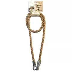 Primitive 1/2" Jute Drop Hanger 4' Adjustable