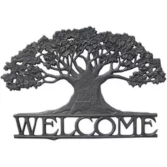 Painted Sky Welcome Sign Tree