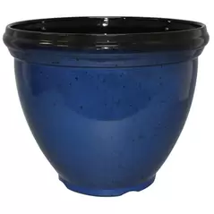 Southern Patio 12" HDR Heritage Planter Monaco Blue