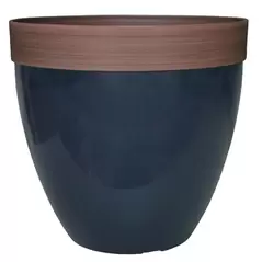 Southern Patio 15" Hornsby Planter Navy Finish