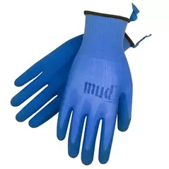 SWI Simply Mud Glove Huckleberry Medium Micro-Finish Nitrile