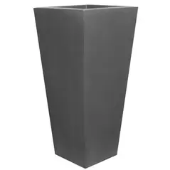Tusco 26" Cosmo Tall Square Planter Slate
