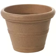 Tusco 30" Rolled Rim Planter Sandstone
