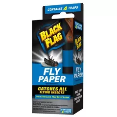 Black Flag Fly Paper 4CT