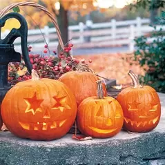 Pumpkin, Jack-O-Lantern - 1/2oz