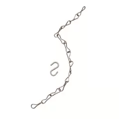 Panacea 18" Hanging Basket Chain Antique Brass 3pk
