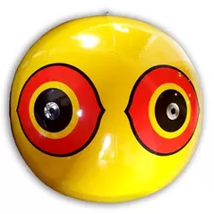 Bird-X Scare Eye Yellow Vinyl Ball