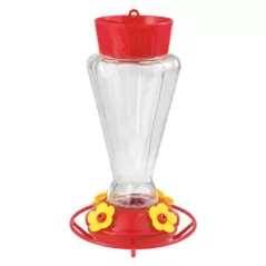 Classic 28oz Royal Glass Hummingbird Feeder 4 Ports