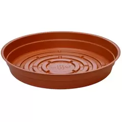 CWP 8" Terracotta Heavy Gauge Vinyl Plant Saucer