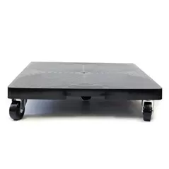 Devault 16" Square Plant Dolly Black