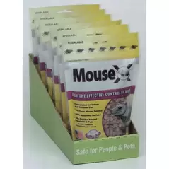 Ecoclear 8oz MouseX Bait Pellets with Shelf Tray