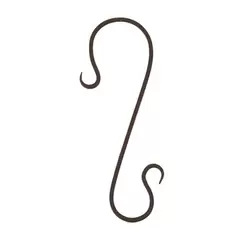 Panacea 12" Forged Branch Hook