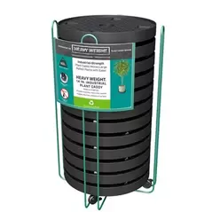 Panacea 12pc 14" Recycled Plastic Plant Caddy