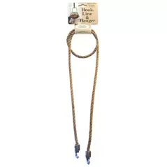 Primitive 1/4" Jute Drop Hanger 4' Adjustable